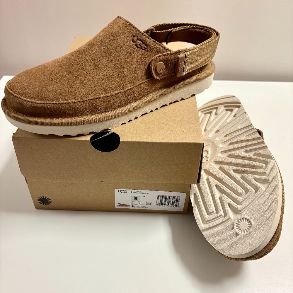 Girls UGG Goldenstar Suede Clogs